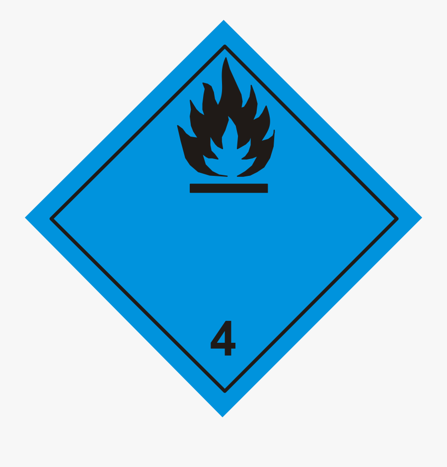 Adr Pictogram - Adr 4.3, Transparent Clipart