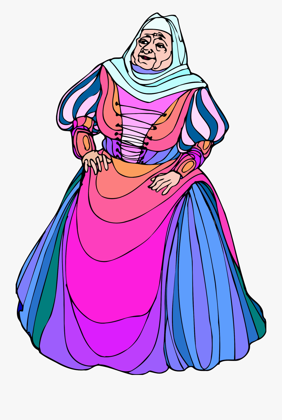 Wet Nurse Clip Arts - Nurse In Romeo And Juliet Clipart, Transparent Clipart