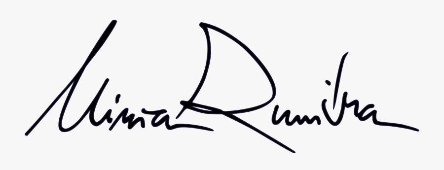 Miriam R - Dumitra - Calligraphy, Transparent Clipart