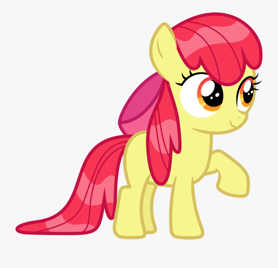 Wet Mane Applebloom By Kishmond - Mlp Applebloom Wet, Transparent Clipart