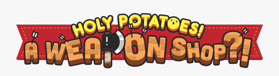 Holy Potatoes A Weapon Shop Logo, Transparent Clipart