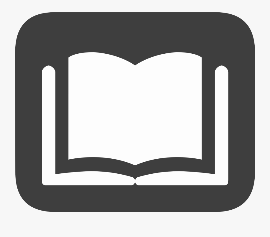 Book Icon White Png, Transparent Clipart
