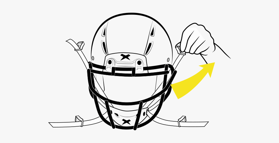 Football Helmet Xenith Drawing, Transparent Clipart