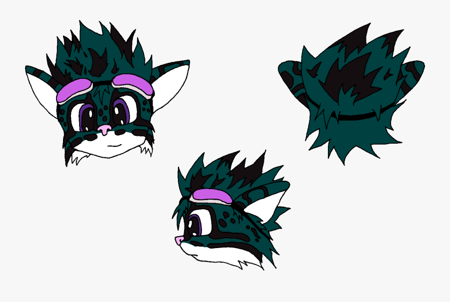 Zack Reference - Head - Cartoon, Transparent Clipart