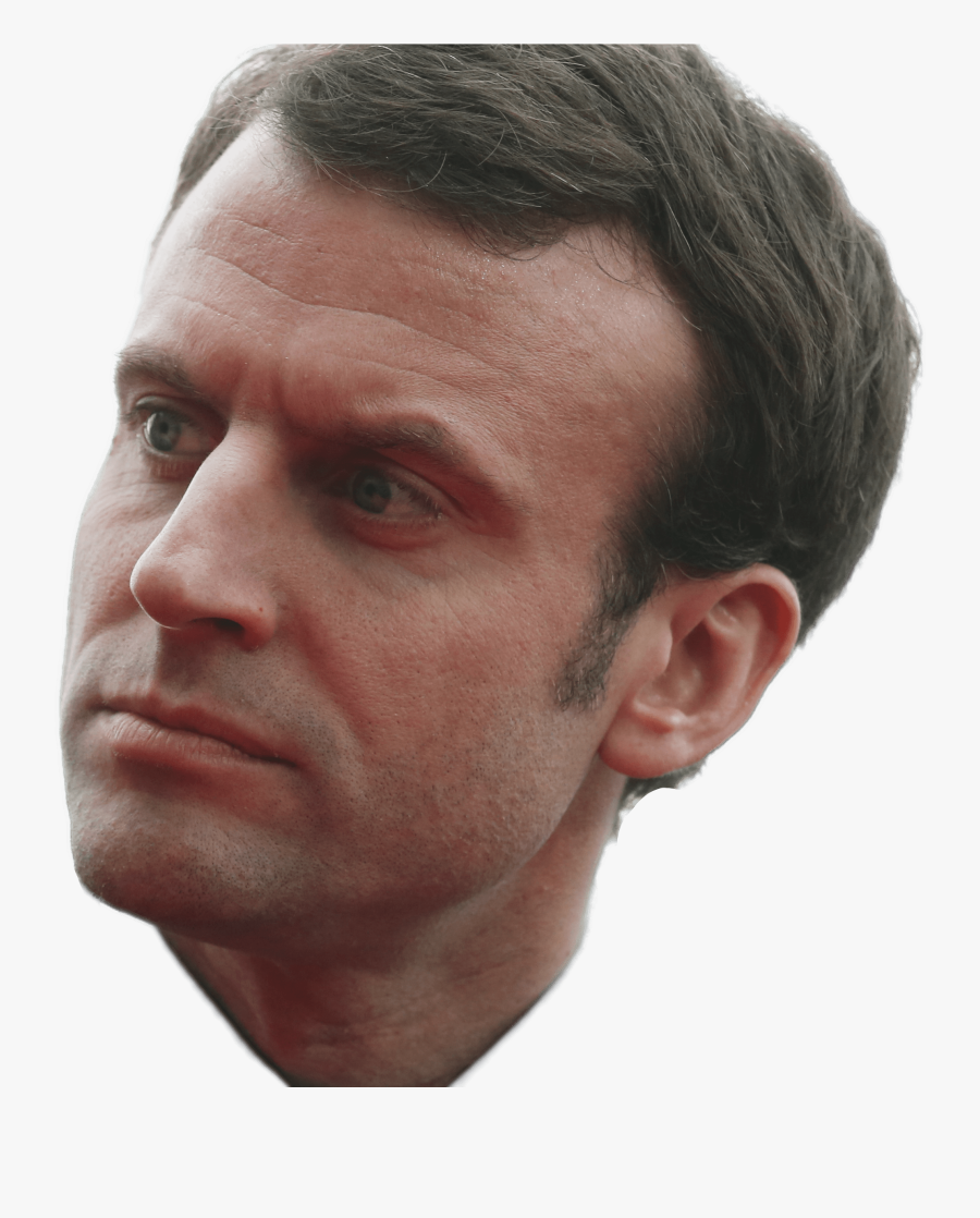 Emmanuel Macron Side View Transparent Png - Emmanuel Macron Face Transparent, Transparent Clipart