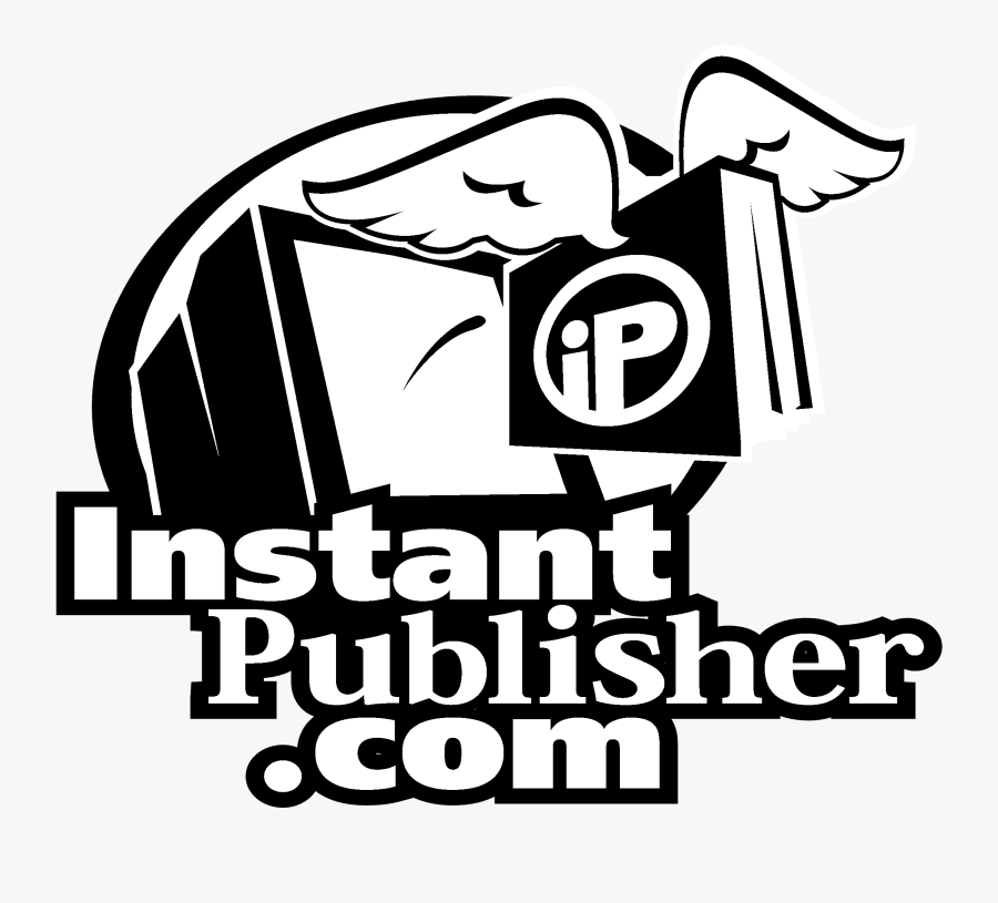 Instant Publisher Logo Black And White - Publisher, Transparent Clipart