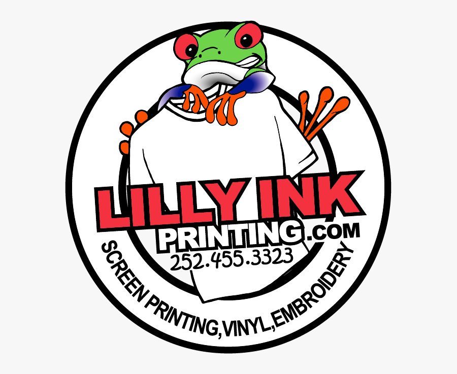 Lilly Ink Printing, Transparent Clipart