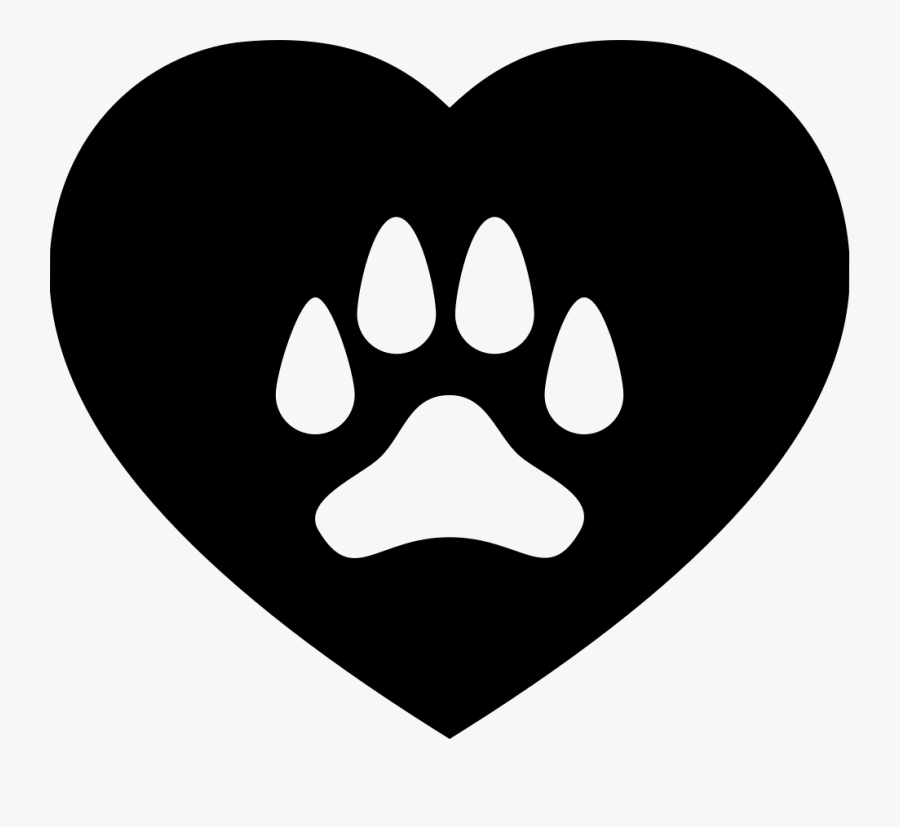 Pawprint Svg Silhouette - Foster Donate Rescue Adopt, Transparent Clipart