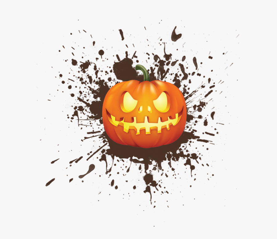 Halloween Png Clipart Image Free Download Searchpng - Black Paint Splatter, Transparent Clipart