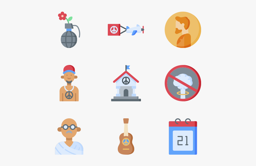 Peace Day, Transparent Clipart