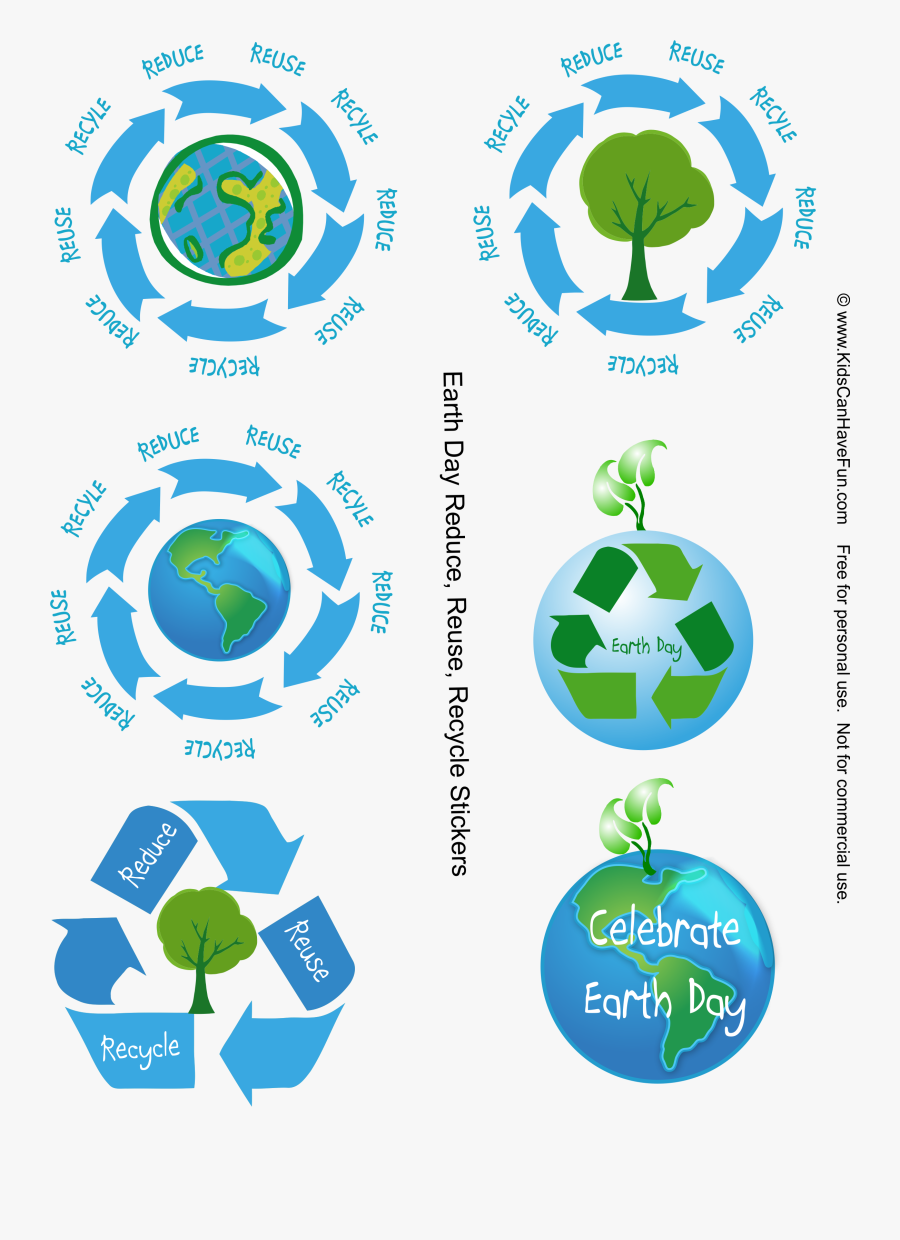 Pin By Nurcan Özbek On Earth Day - Reduce Reuse Recycle In Earth, Transparent Clipart
