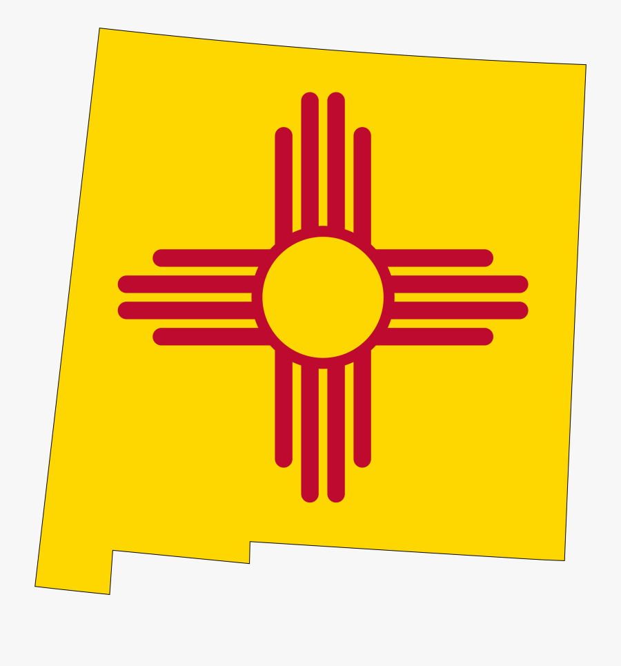 New Mexico Medicare Plans - New Mexico Flag Circle, Transparent Clipart