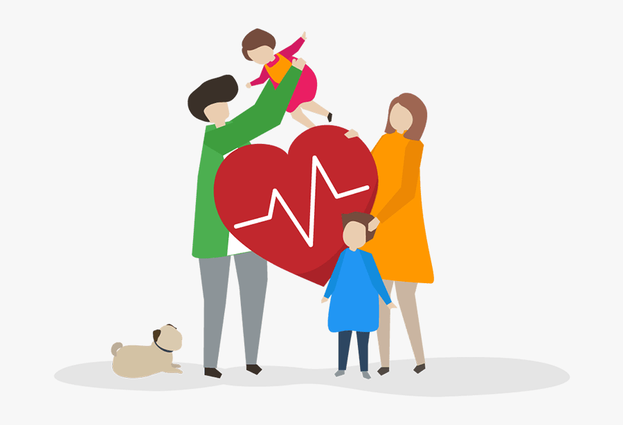 Healthcare Products Apps Builder - Family Health Vectors, Transparent Clipart