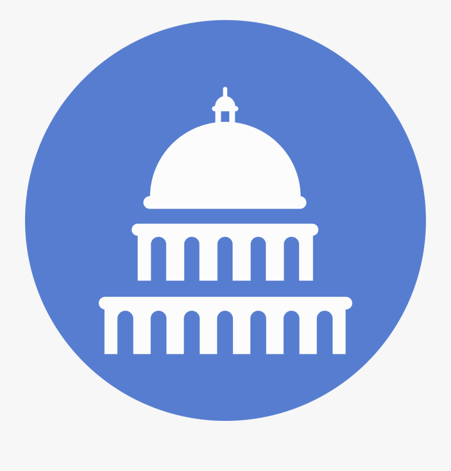 Election United States Capitol Icon - Us Capitol Icon, Transparent Clipart