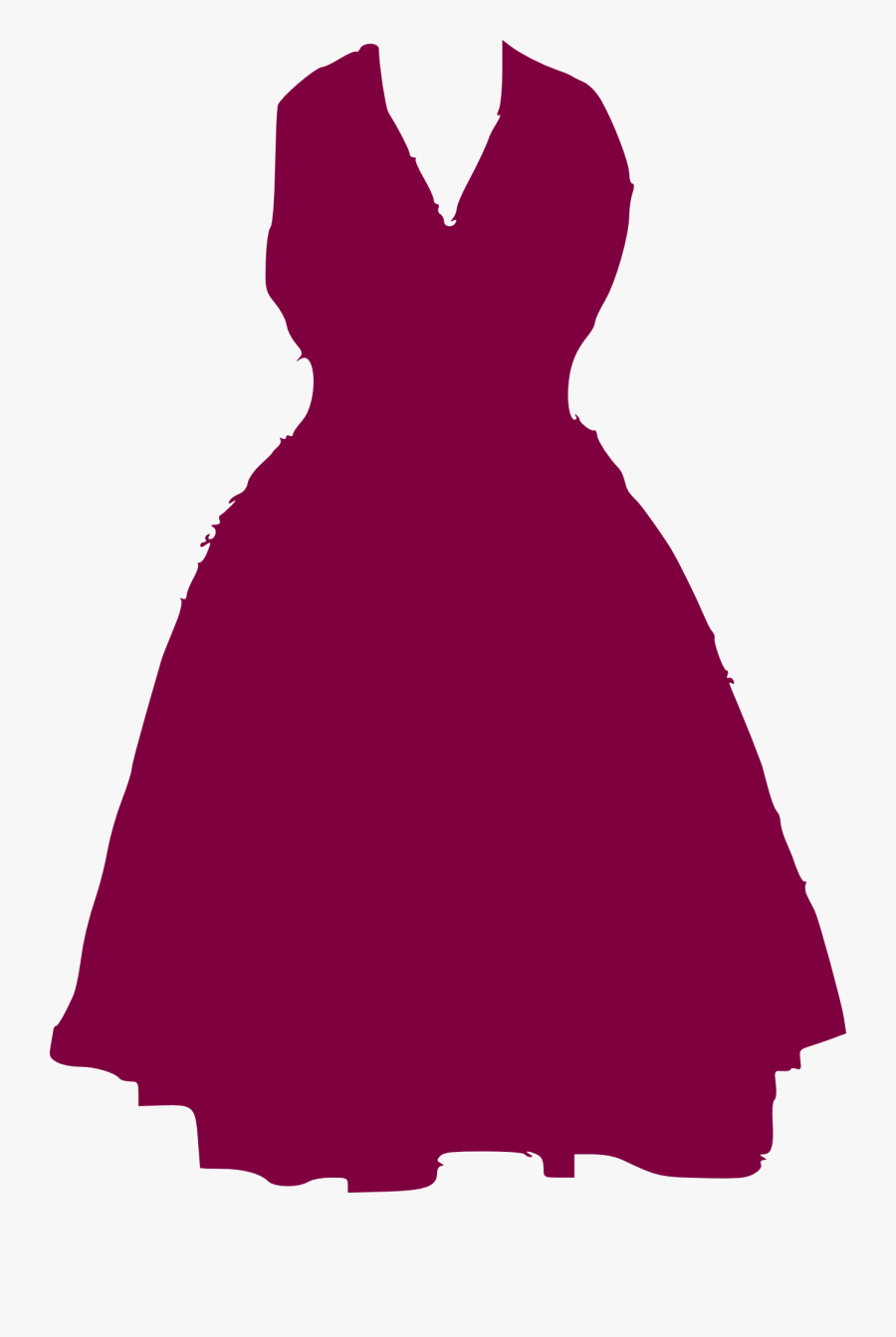 Wedding Gown Clip Art Evening Transprent Png - Dress Clip Art, Transparent Clipart