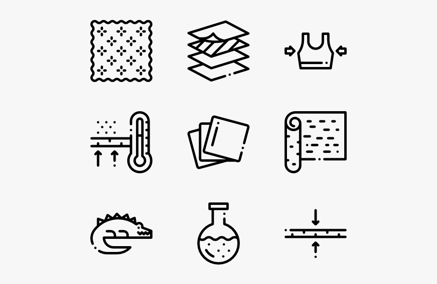 Fabric Features - Wedding Icons Png, Transparent Clipart