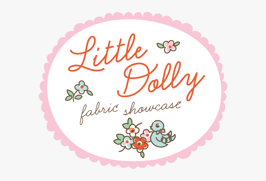 Little Dolly Fabric Showcase Blogheader, Transparent Clipart