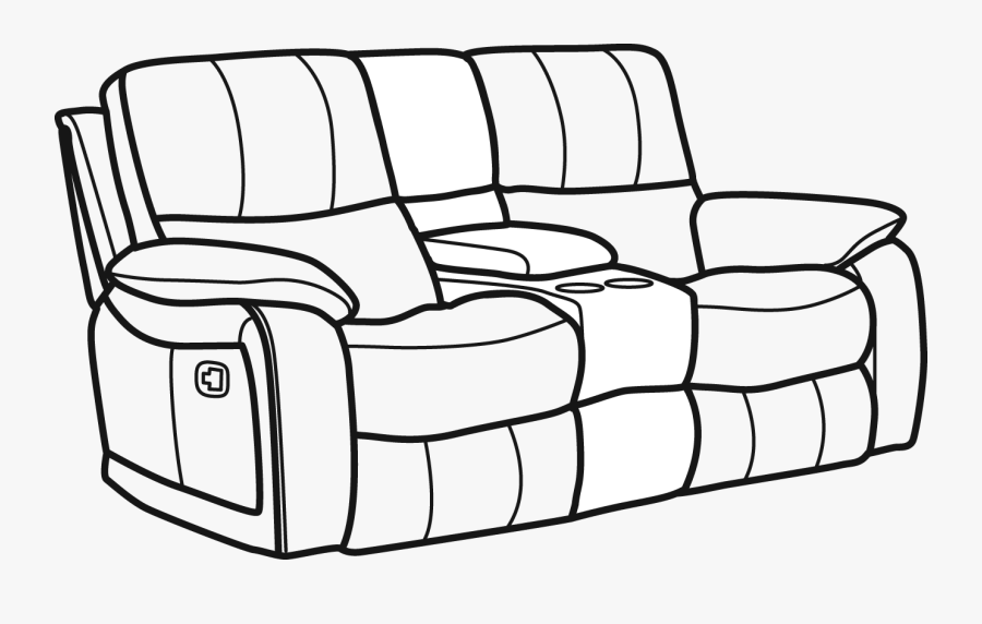 1298-604 - Recliner, Transparent Clipart