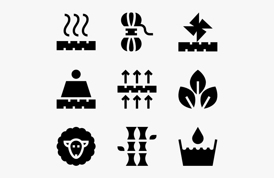 Fabric Features - Dress Fabric Icon Png, Transparent Clipart