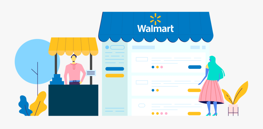 Sell On Walmart Fees - Walmart, Transparent Clipart