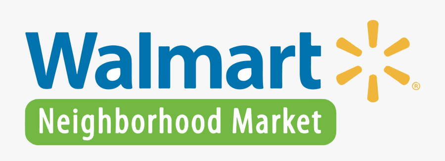 Walmart Neighborhood Market Logo Image Product - Walmart Neighborhood Market, Transparent Clipart