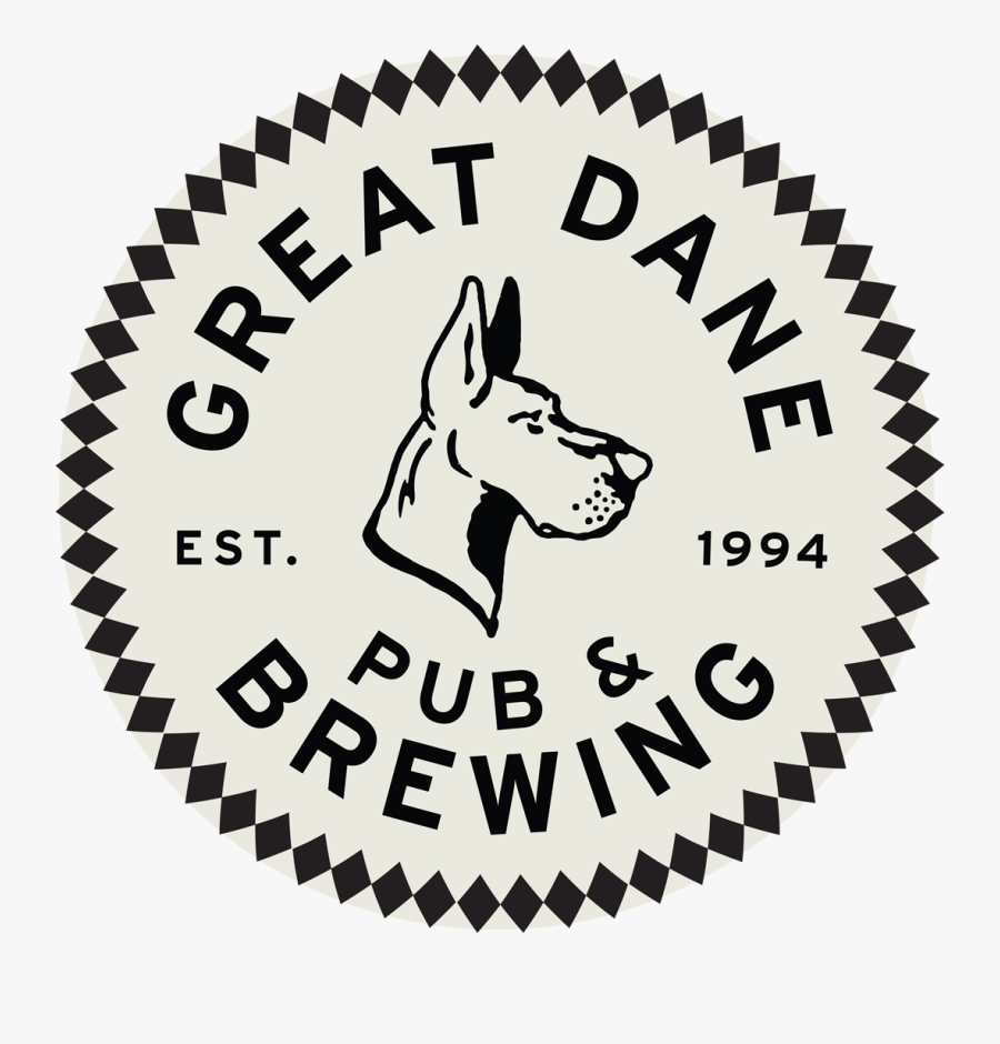 Great Dane - Great Dane Logo, Transparent Clipart