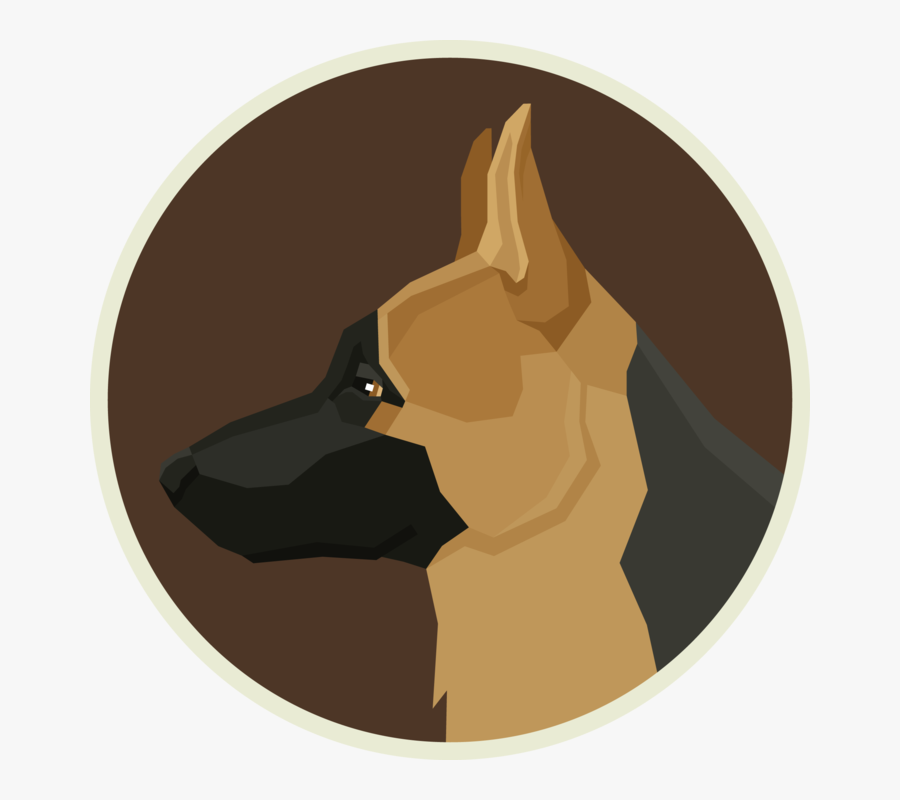 German Shepherd Dog, Transparent Clipart