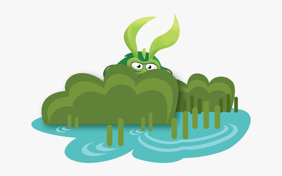 Crag And Marsh - Illustration, Transparent Clipart
