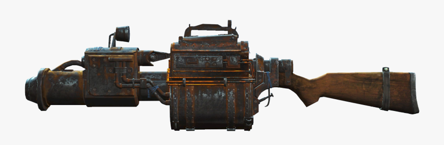 Nukapedia The Vault - Fallout 4 Railway Rifle, Transparent Clipart