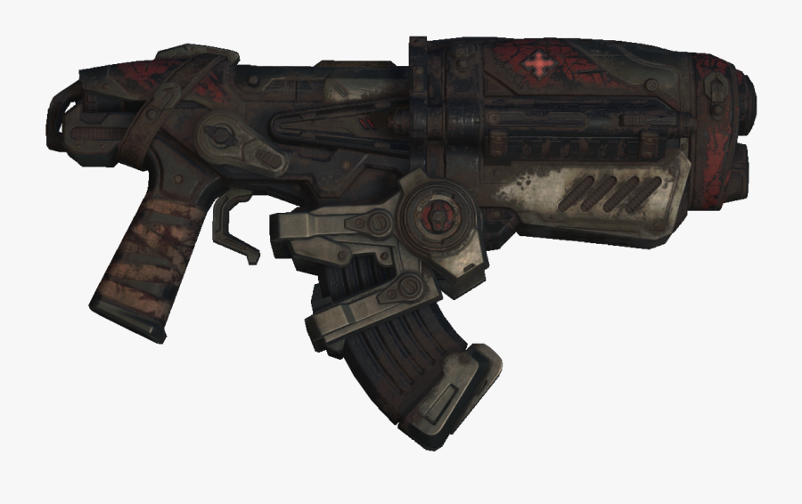 Transparent Musket Png - Gears Of War Hammerburst, Transparent Clipart
