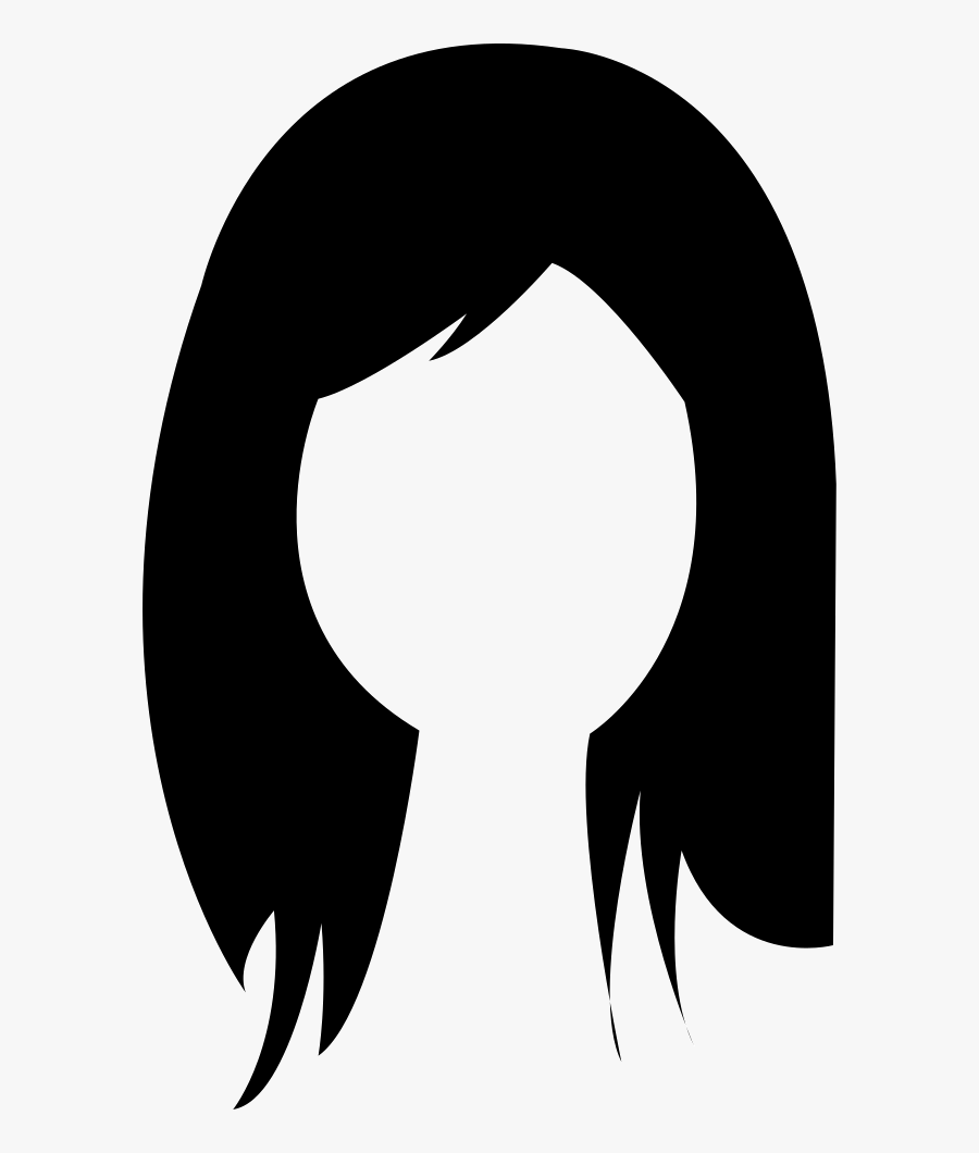 Brunette Female Woman Long Hair Gambar  Rambut  Kartun Png