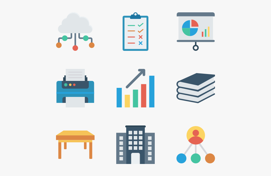 Business And Office - Building Materials Icon, Transparent Clipart