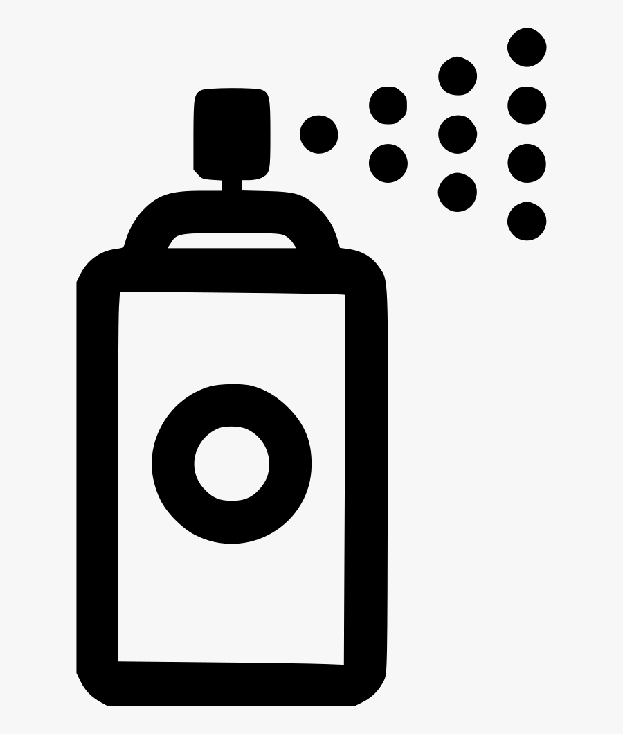 Spray Can Draw Paint - Free Spray Can Icon, Transparent Clipart