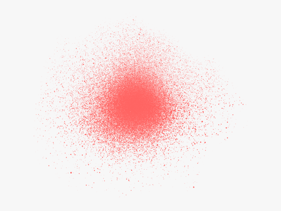 Pink Paint Spray - Coquelicot, Transparent Clipart