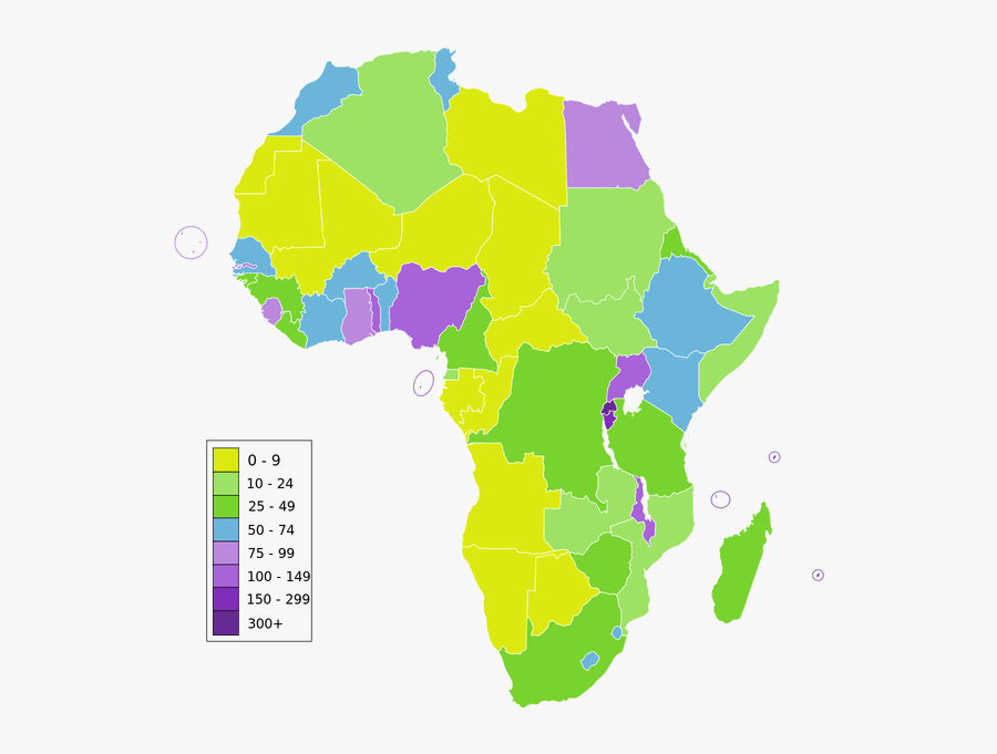 Vector Download Map O World Maps - African Union Members, Transparent Clipart