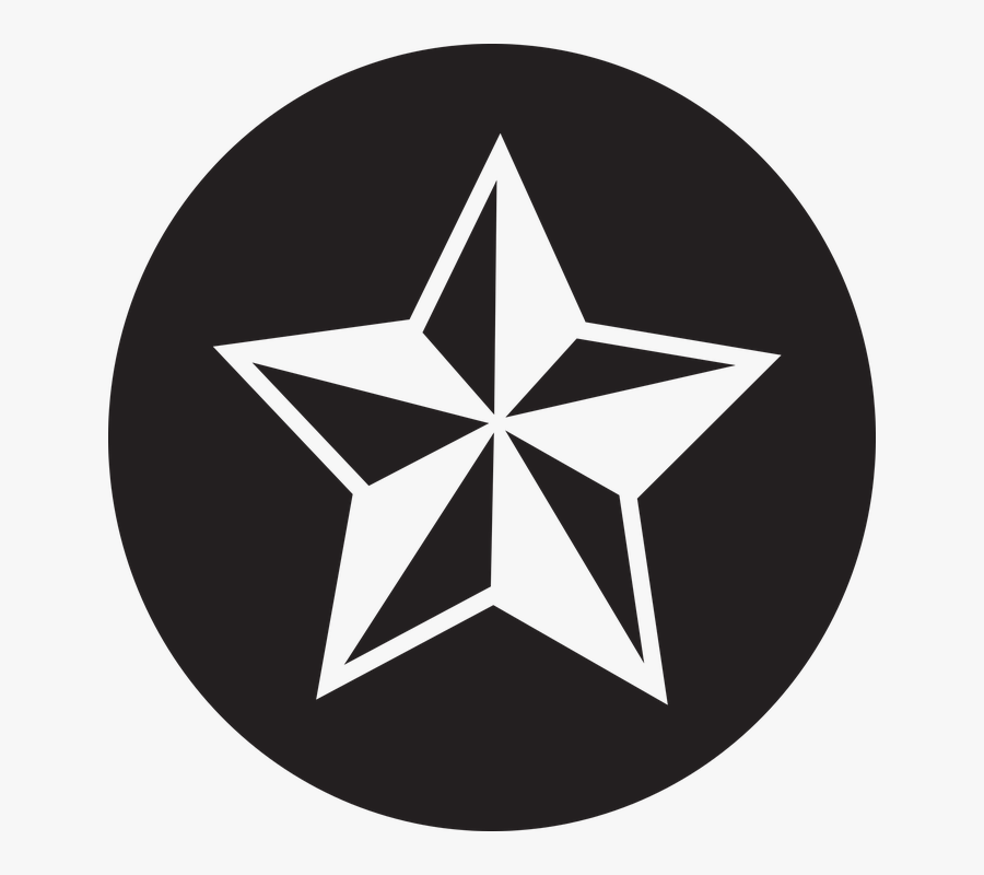 Star, Icon, Flat, Black, Emblem, Favourite, Rate, Mark - City Of Pflugerville Tx, Transparent Clipart
