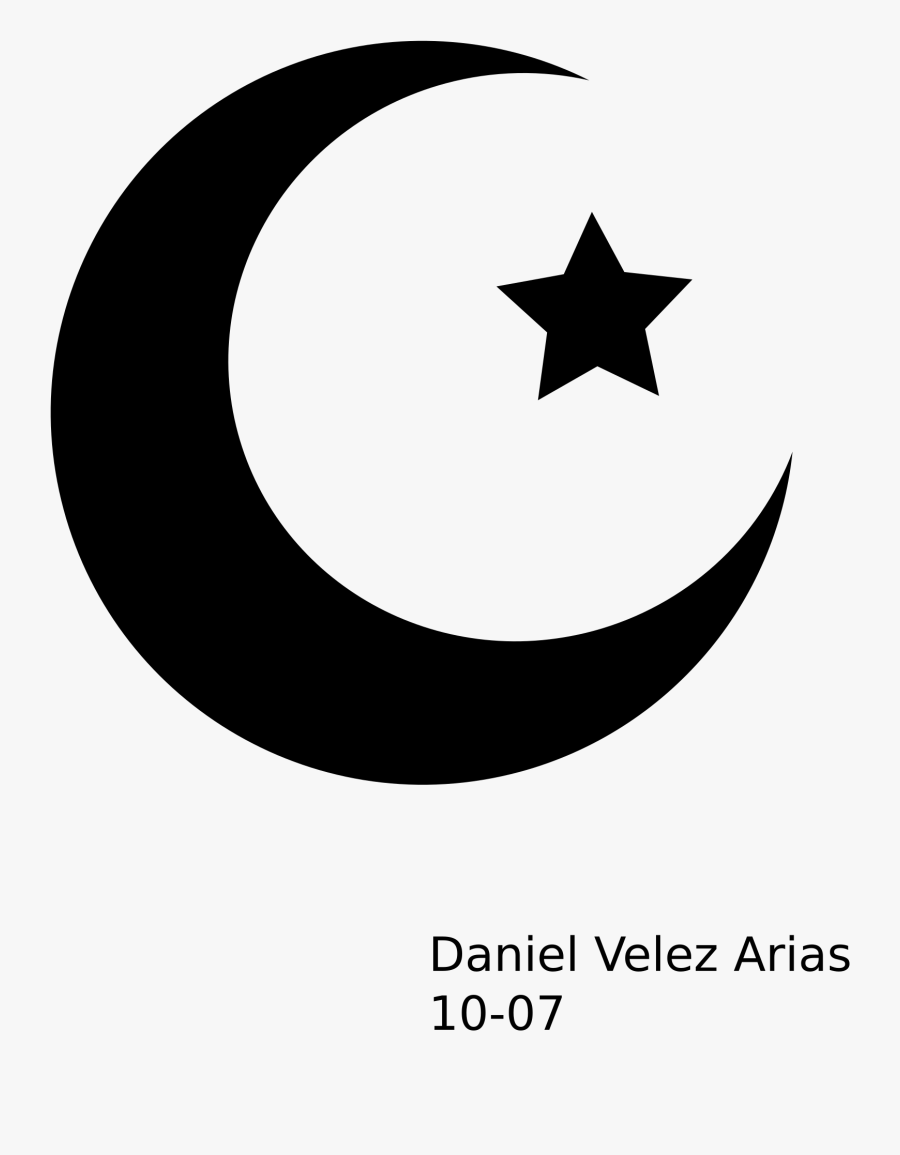 Star And Crescent Clip Arts - Star And Crescent Png, Transparent Clipart