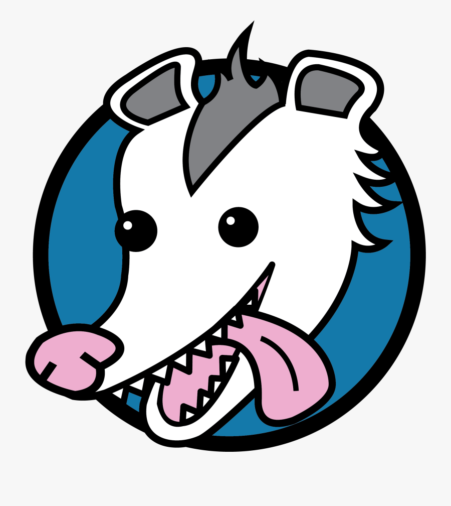 Hoppy Possum, Transparent Clipart