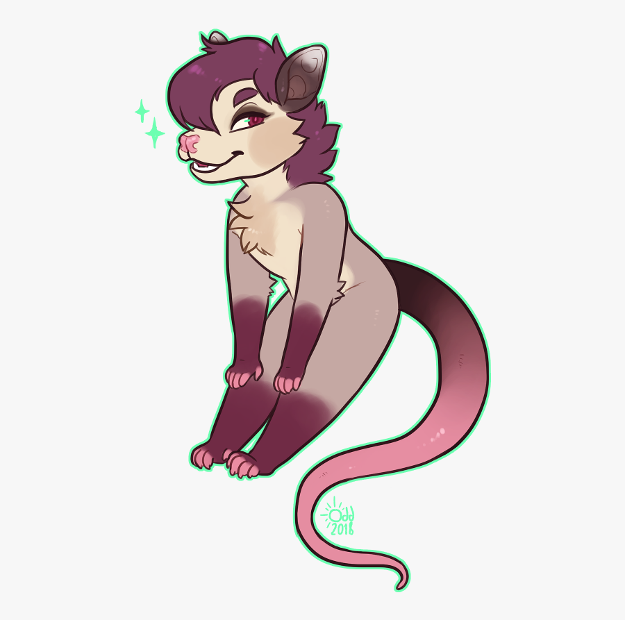 [commission] Possum - Cartoon, Transparent Clipart