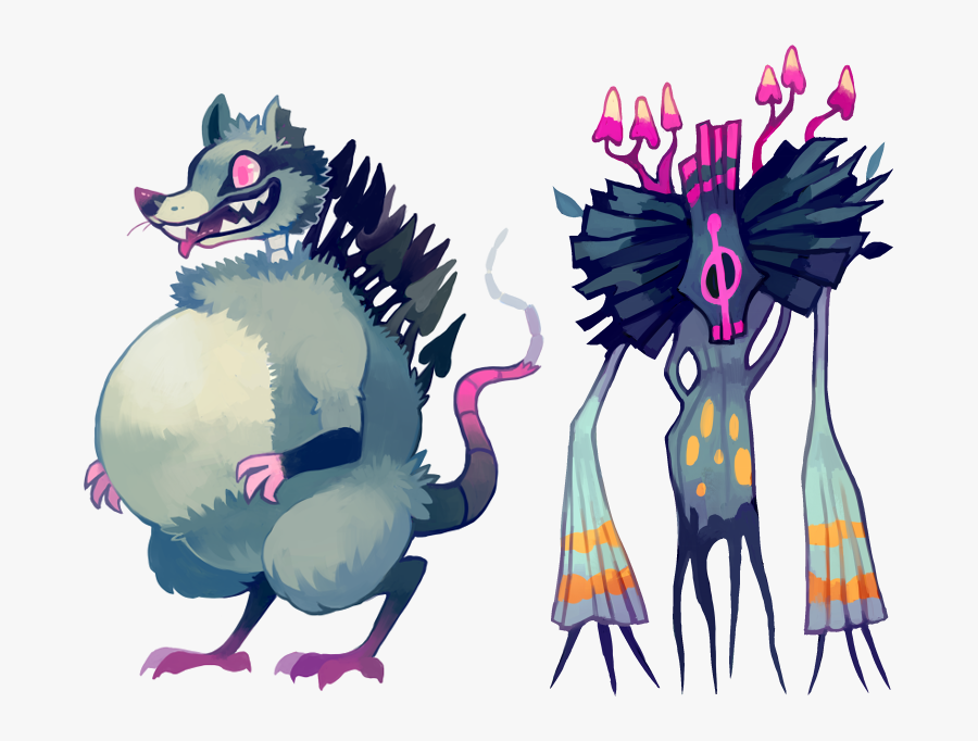 Large Image Of Necropossums - Illustration, Transparent Clipart