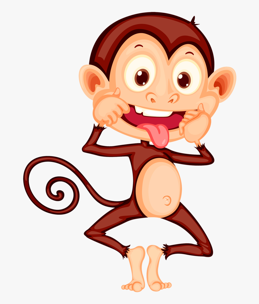 Фотки Cartoon Monkey, Monkey Illustration, Cute Monkey, - Funny Monkey Png, Transparent Clipart