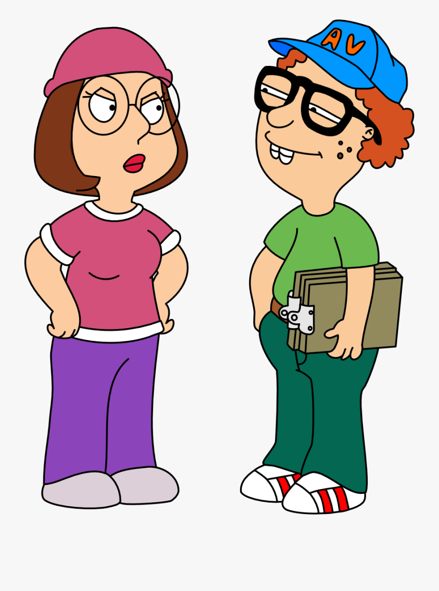 Transparent Clipart Guy - Meg And Neil Family Guy, Transparent Clipart