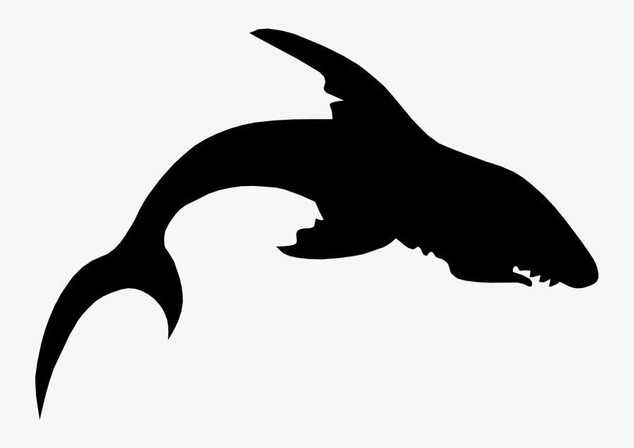 Clip Art Fauna Silhouette Beak Black M - Eagle, Transparent Clipart