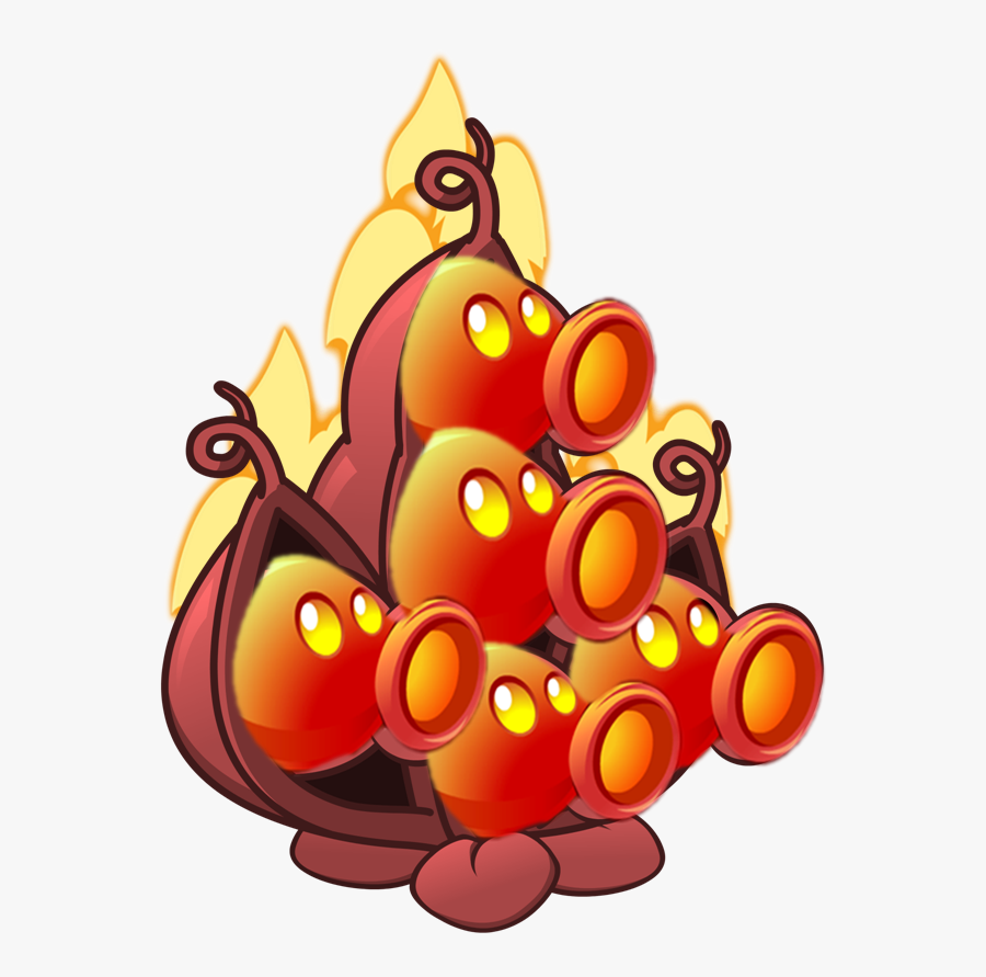 Peas Clipart Pod Love - Plants Vs Zombies Png, Transparent Clipart