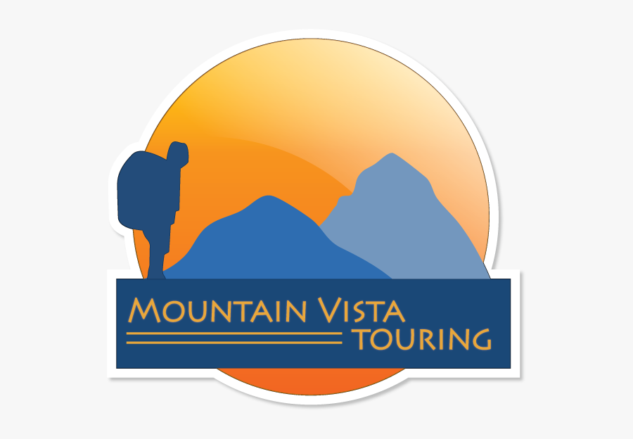 Mountain Hiking Logo, Transparent Clipart