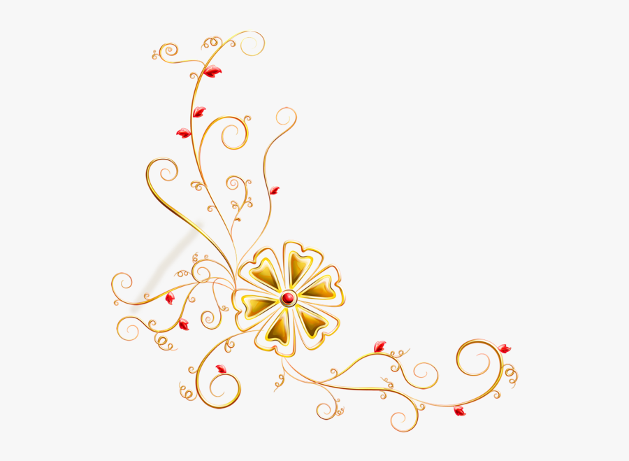 Floral Deco Png, Transparent Clipart