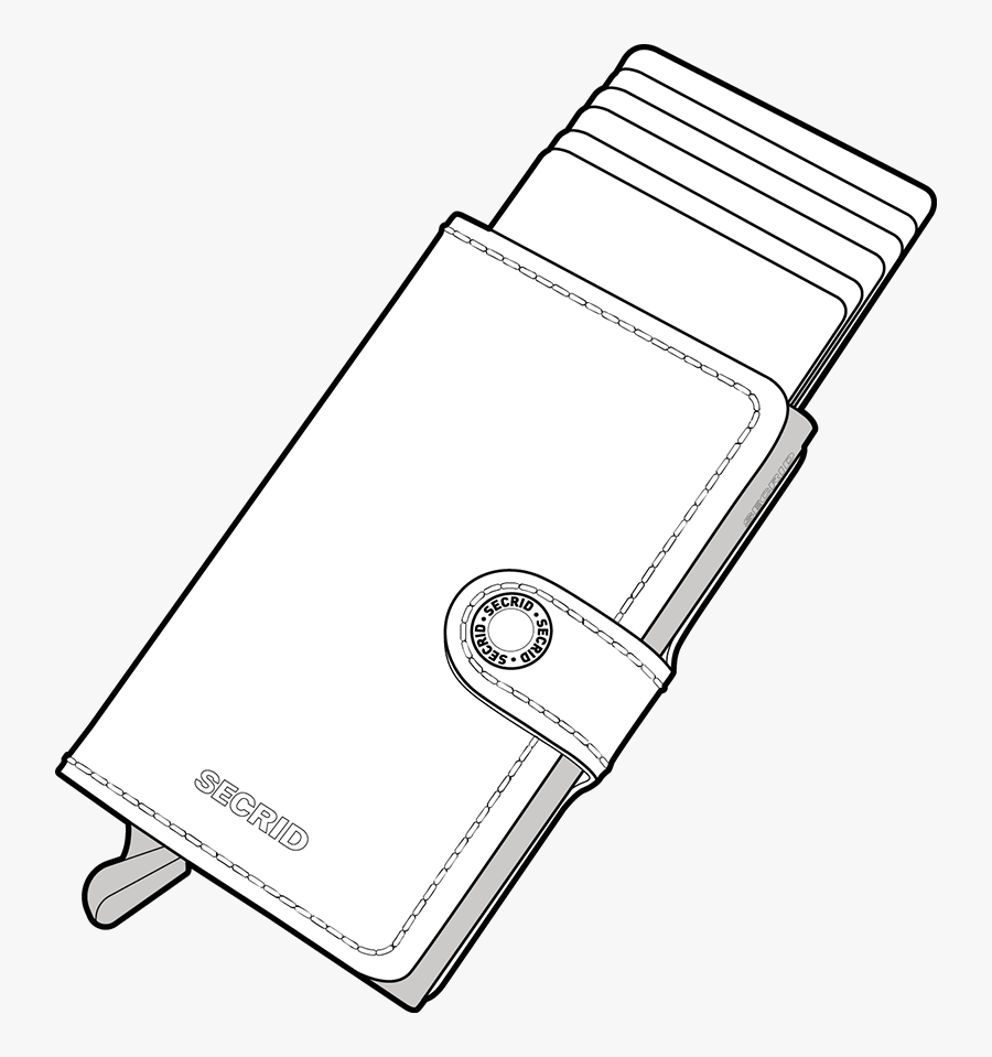 Slide The Cards Out In One Simple Movement - Line Art, Transparent Clipart