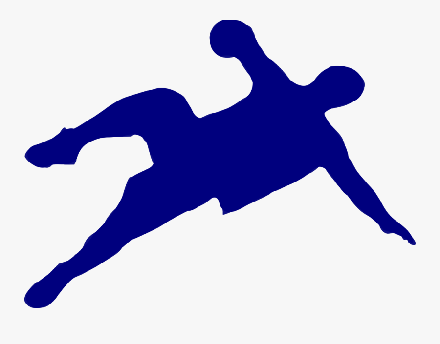 Silhouette Handball - Handball, Transparent Clipart