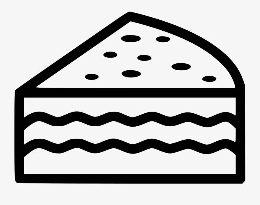 Chocolate Fudge Cake - Dessert Icon Transparent, Transparent Clipart