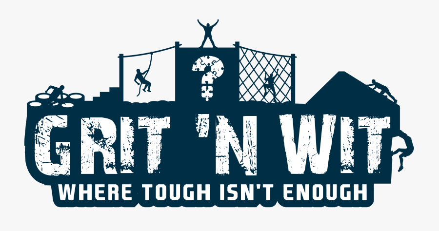 Grit N Wit Logo, Transparent Clipart